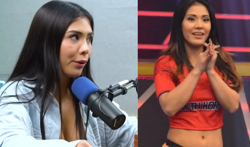 Fabianne Hayashida revela que sufrió de muchas burlas a su físico durante su etapa como chica reality en "Combate". Foto: Composición La República/Captura Youtube Moloko Podcast/Captura ATV