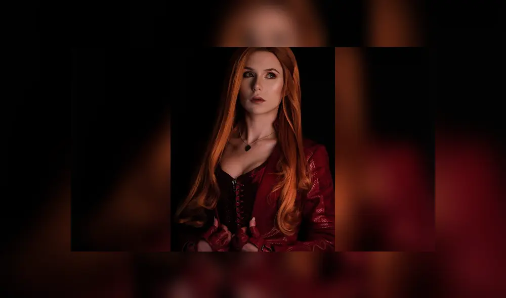 Instagram: Luce atrevido cosplay de Scarlet Witch y fans aseguran que es más bella que Elizabeth Olsen [FOTOS]