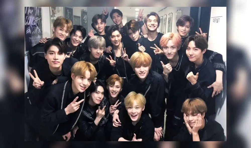 Taeyong junto a sus compañeros del grupo más numeroso de la SM, NCT. Taeyong junto a sus compañeros del grupo más numeroso de la SM, NCT.