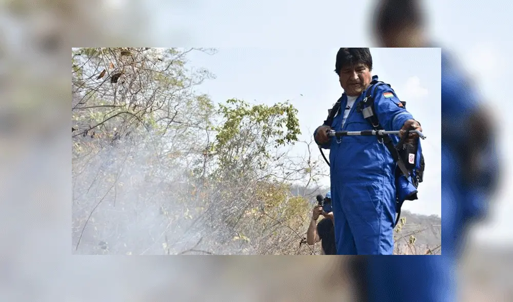 Evo Morales se pierde en la selva al intentar apagar incendios forestales [VIDEO]