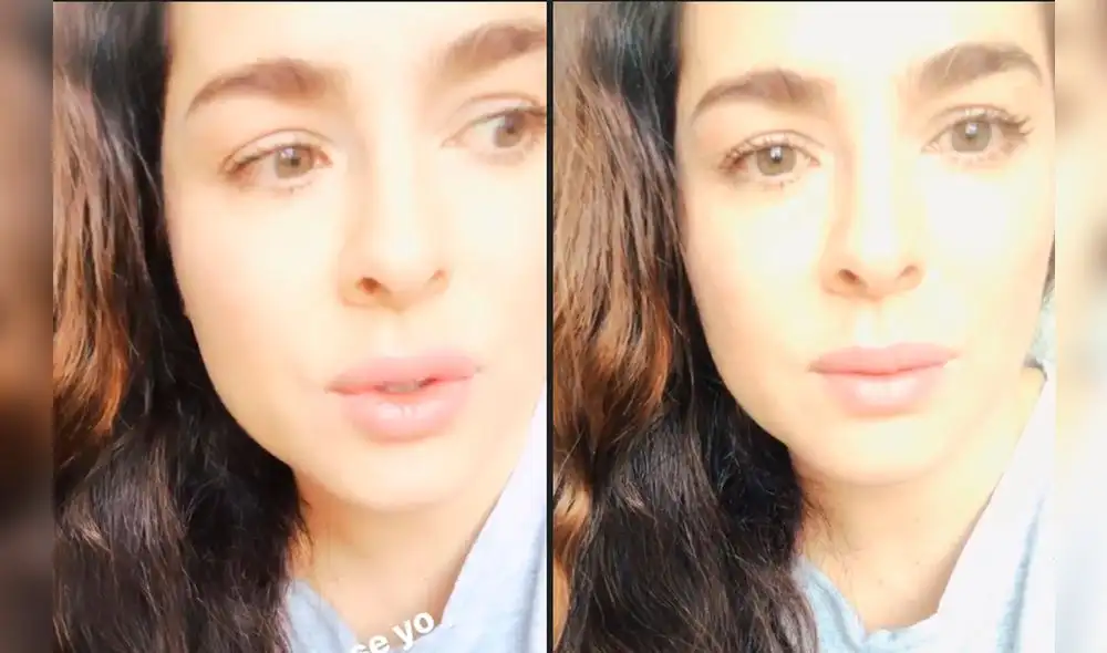 "Sí, estoy en aislamiento y tengo coronavirus", anunció la actriz.