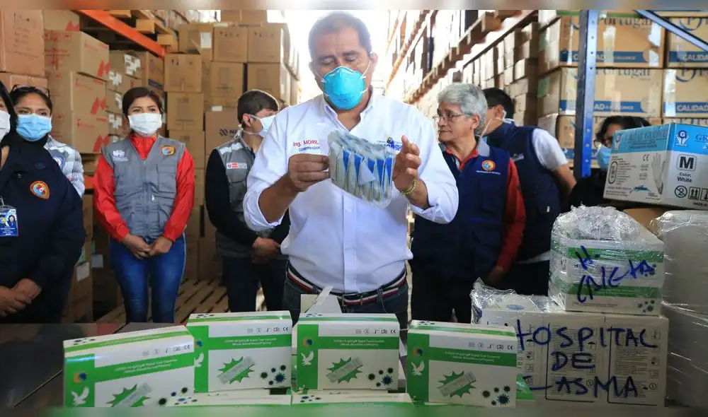 Pruebas rápidas llegan a región Áncash Pruebas rápidas llegan a región Áncash