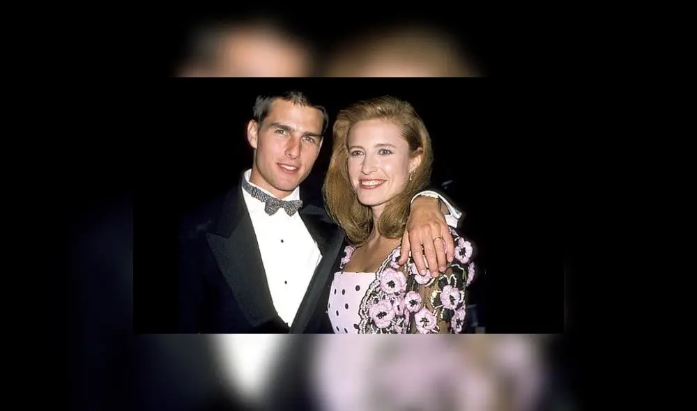 Tom Cruise y Mimi Rogers mantuvieron una relación que los llevó al altar en 1987. (Foto: Twitter / Old School)