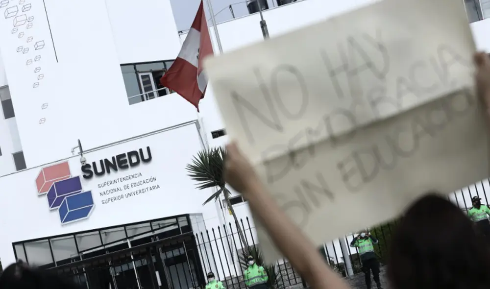 Consejo Directivo agradeció las muestras de apoyo a la institucionalidad de Sunedu. Foto: John Reyes / La República