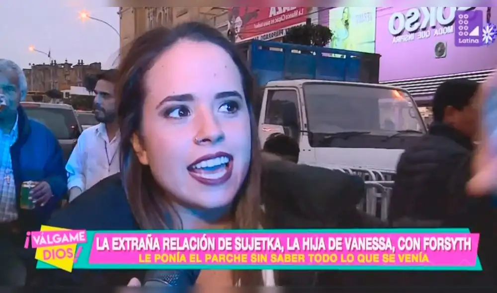 Hija de Vanessa Terkes lanzó advertencia a George Forsyth en tv [VIDEO]