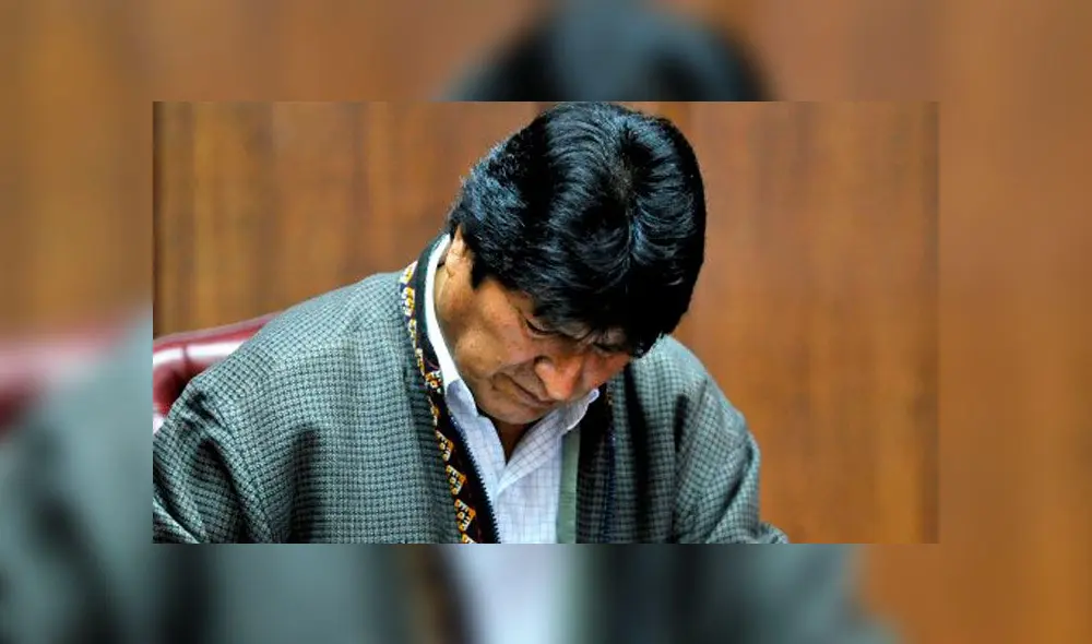 Evo Morales, expresidente de Bolivia. Foto: AFP.