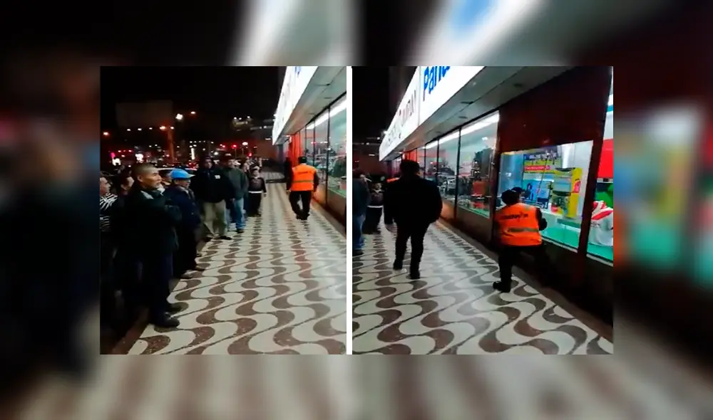 En Facebook, unos señores estaban concentrados viendo el partido de Brasil vs Paraguay, pero una tienda malogró sus planes.