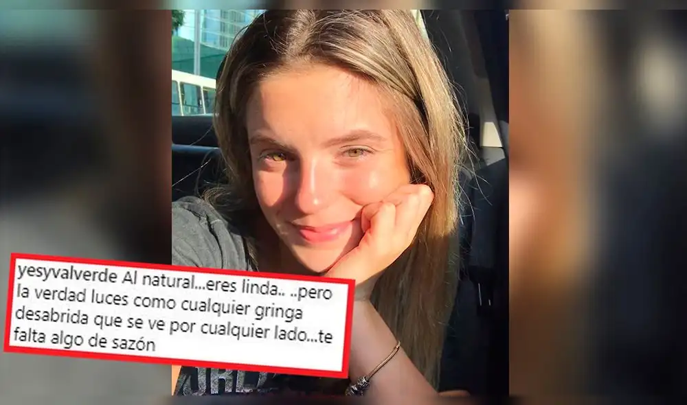 Thaísa Leal le responde a usuaria que la calificó de "gringa desabrida" [FOTO]