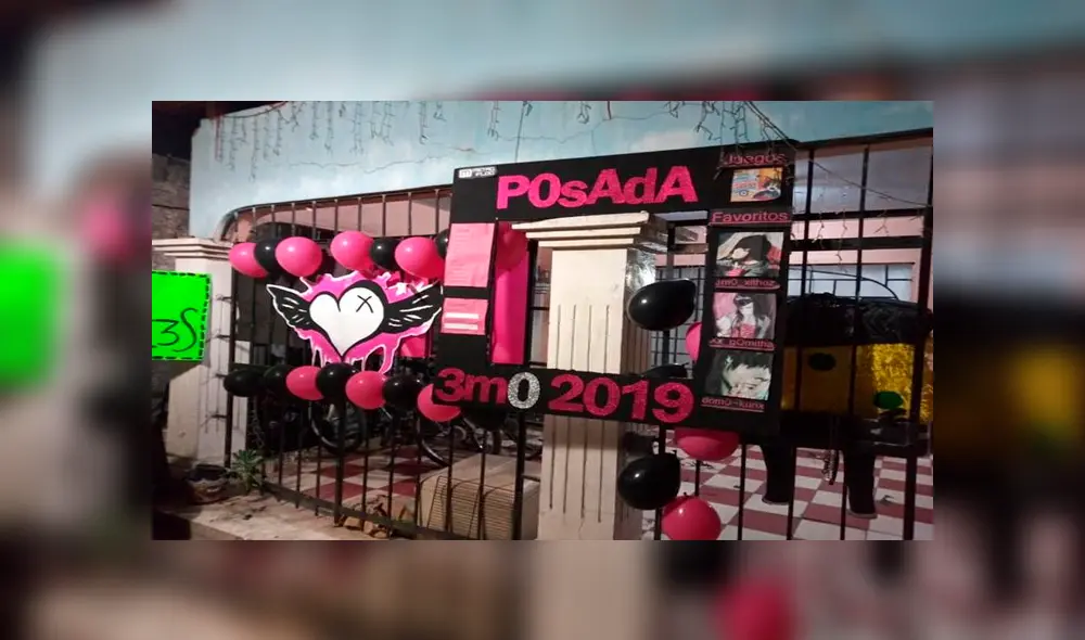 Desliza para ver los detalles de esta fiesta que se viralizó en Facebook. Foto: Captura.