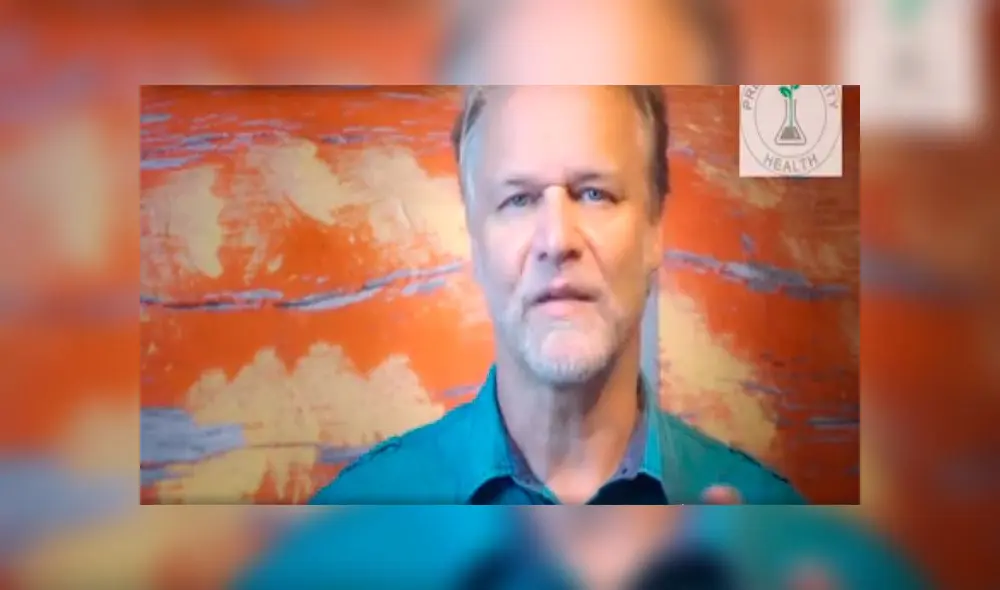 El video de Andreas Kalcker sigue colgado en Facebook. Foto: captura El video de Andreas Kalcker sigue colgado en Facebook. Foto: captura