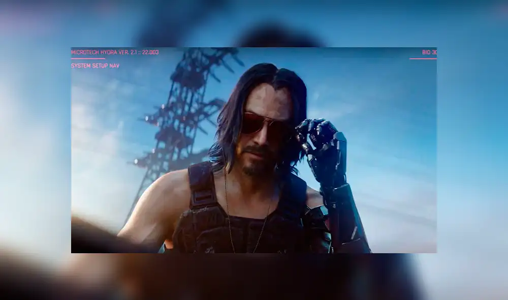 E3 2019: Keanu Reeves es uno de los personajes del nuevo videojuego Cyberpunk 2077 [FOTOS Y VIDEO]