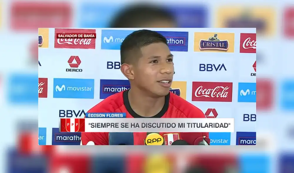 Edison Flores sobre el Perú vs. Uruguay por Copa América.