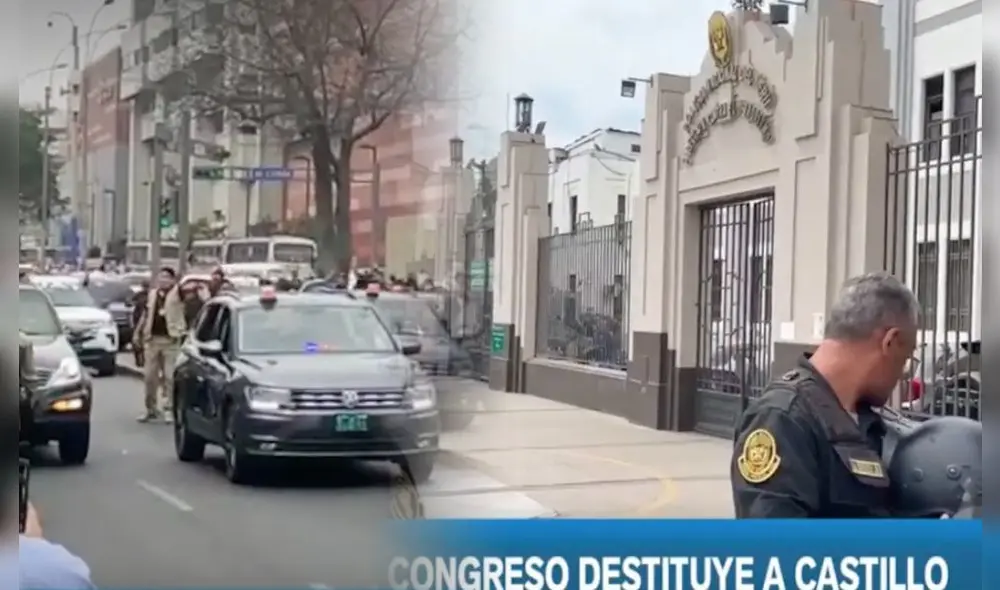 Dina Boluarte será la encargada de asumir la presidencia. Foto: composición LR/captura Canal N