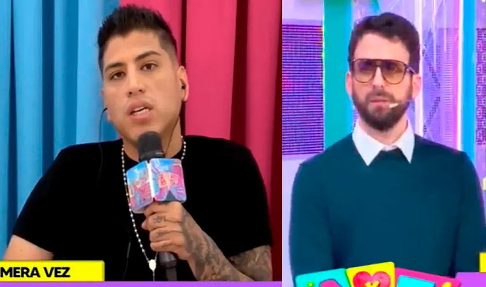 John Kelvin se presentó en el programa “Amor y fuego”. Foto: capturas Willax TV John Kelvin se presentó en el programa “Amor y fuego”. Foto: capturas Willax TV