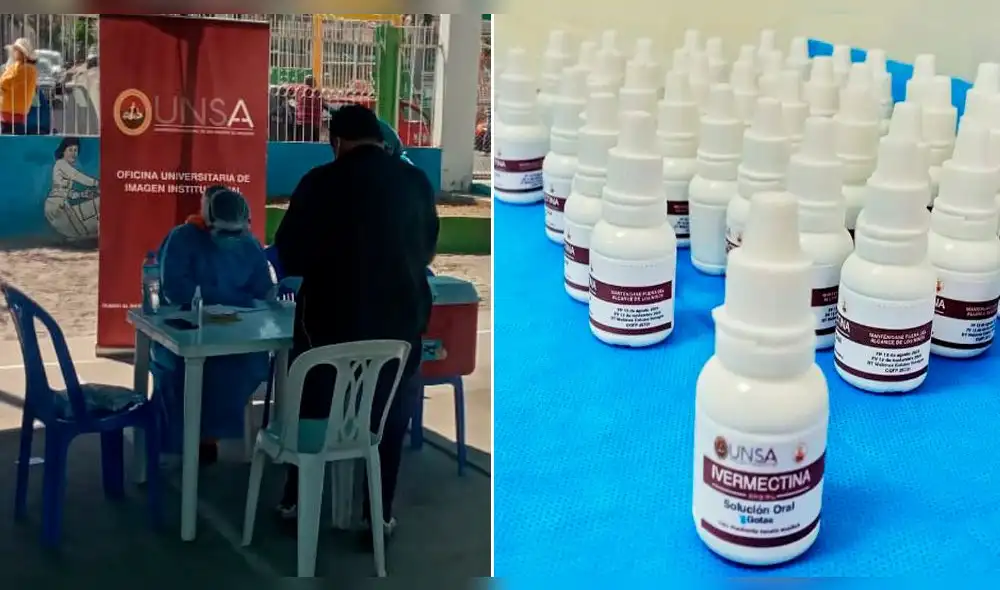 Ivermectina es producida por el personal del área de Farmacotecnia. Foto: UNSA. Ivermectina es producida por el personal del área de Farmacotecnia. Foto: UNSA.