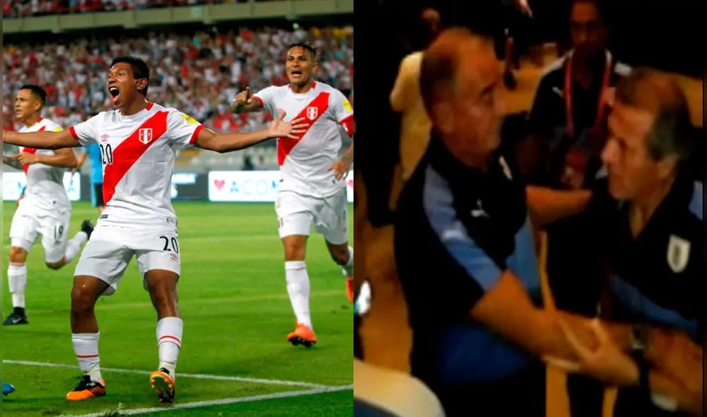 YouTube: Tabárez perdió los papeles con un hincha tras perder ante Perú [VIDEO]