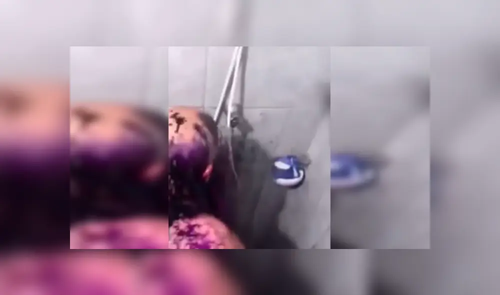 YouTube viral: Joven le echa pintura morada a su papá y lo hace viajar en avión como Thanos 