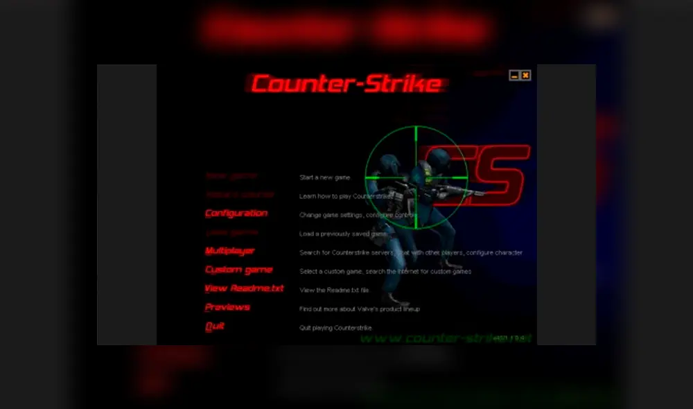 Counter Strike apareció por primera vez hace exactamente 20 años como mod de Half-Life [VIDEO]