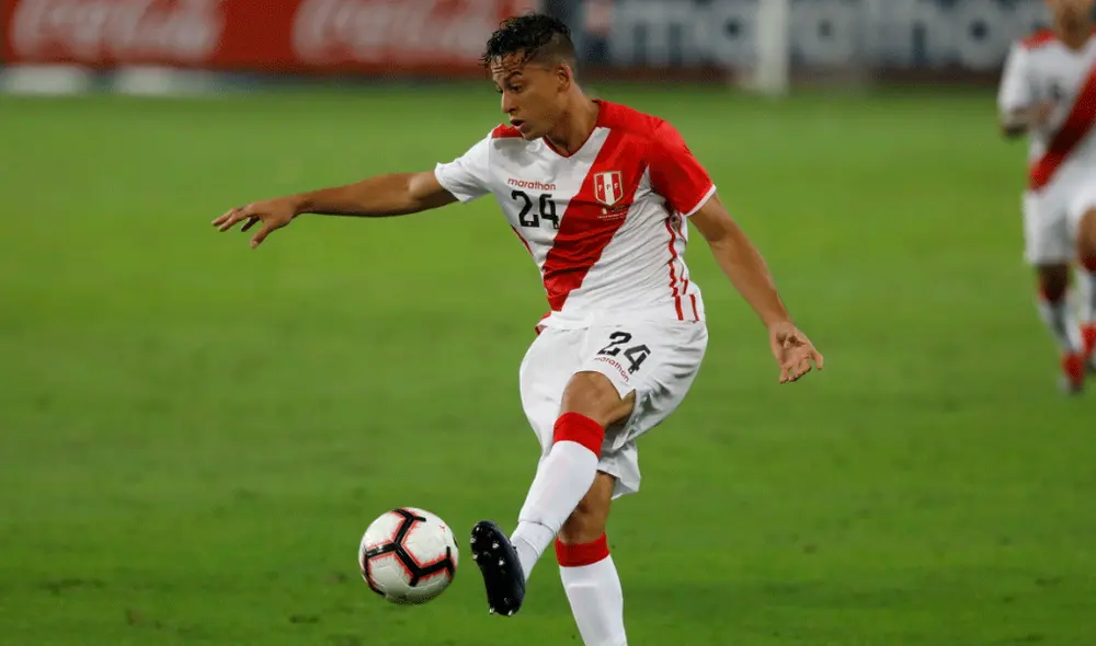 Cristian Benavente lamenta no haber anotado por Perú en amistoso con Colombia.