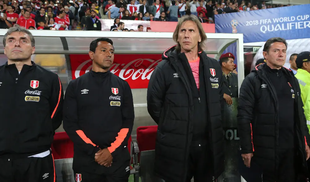 Comando técnico de Ricardo Gareca decidió quedarse en Lima. | Foto: GLR