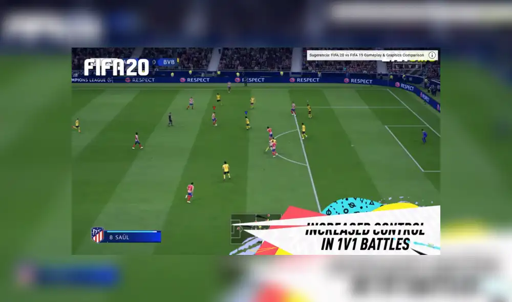 ¿FIFA 20 o PES 2020? Queda poco para elegir y la primera comparativa entre los juegos de Konami y EA Sports ya apareció. ¡Revísala ya! La pelea está reñida. ¿FIFA 20 o PES 2020? Queda poco para elegir y la primera comparativa entre los juegos de Konami y EA Sports ya apareció. ¡Revísala ya! La pelea está reñida.