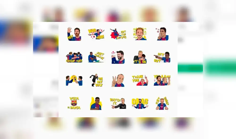 WhatsApp: conoce el truco para tener stickers de Lionel Messi y otras figuras del Barcelona en tu celular