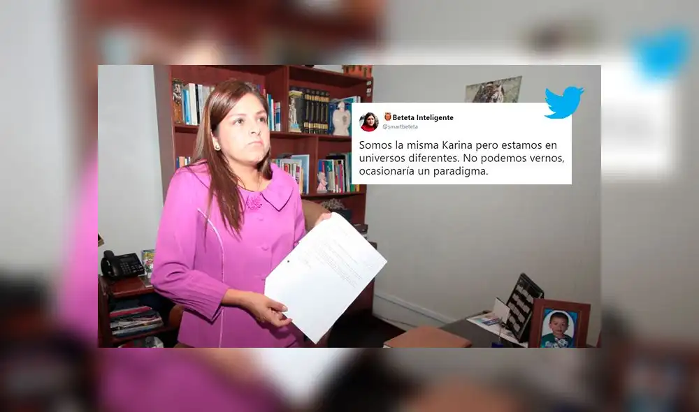 En Twitter crean una cuenta versión 'smart' de fujimorista Karina Beteta En Twitter crean una cuenta versión 'smart' de fujimorista Karina Beteta