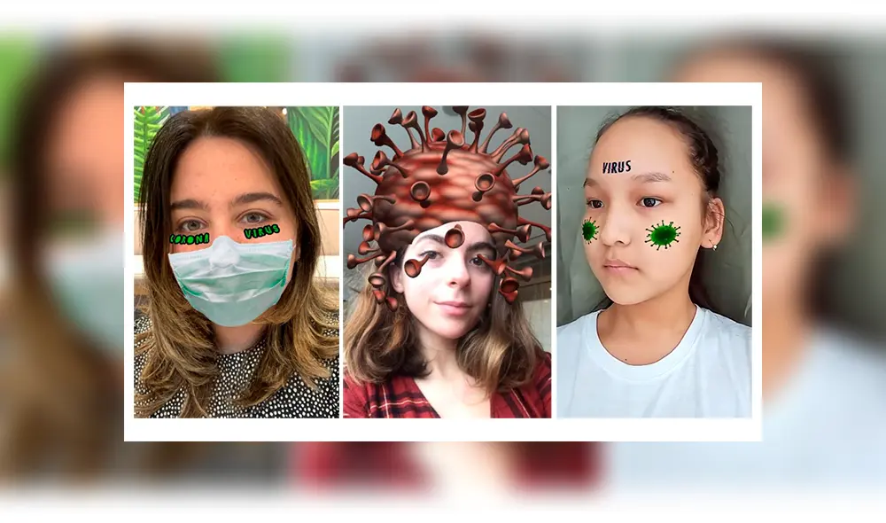 Instagram ha decidido eliminar los efectos de realidad aumentada con temática relacionada al COVID-19.