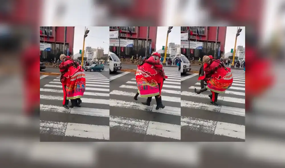 Desliza las imágenes para ver la divertida coreografía protagonizada por este artista callejero peruano. Fotocapturas: brucemeza2/TikTok Desliza las imágenes para ver la divertida coreografía protagonizada por este artista callejero peruano. Fotocapturas: brucemeza2/TikTok