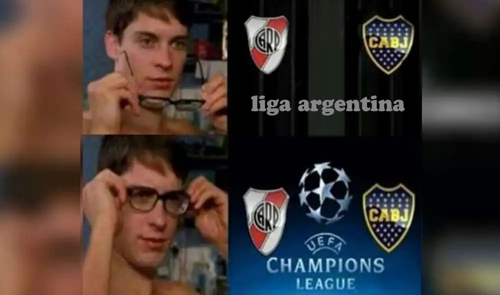 Memes por el superclásico argentino. Foto: redes sociales