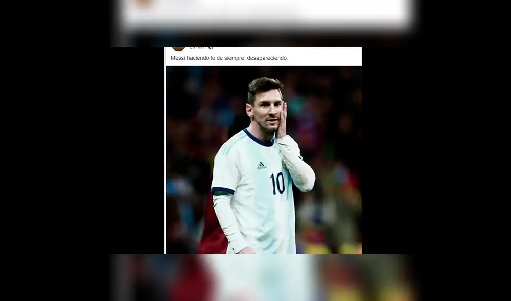 Argentina perdió ante Colombia y aparecieron los ingeniosos memes donde Messi es víctima [FOTOS]