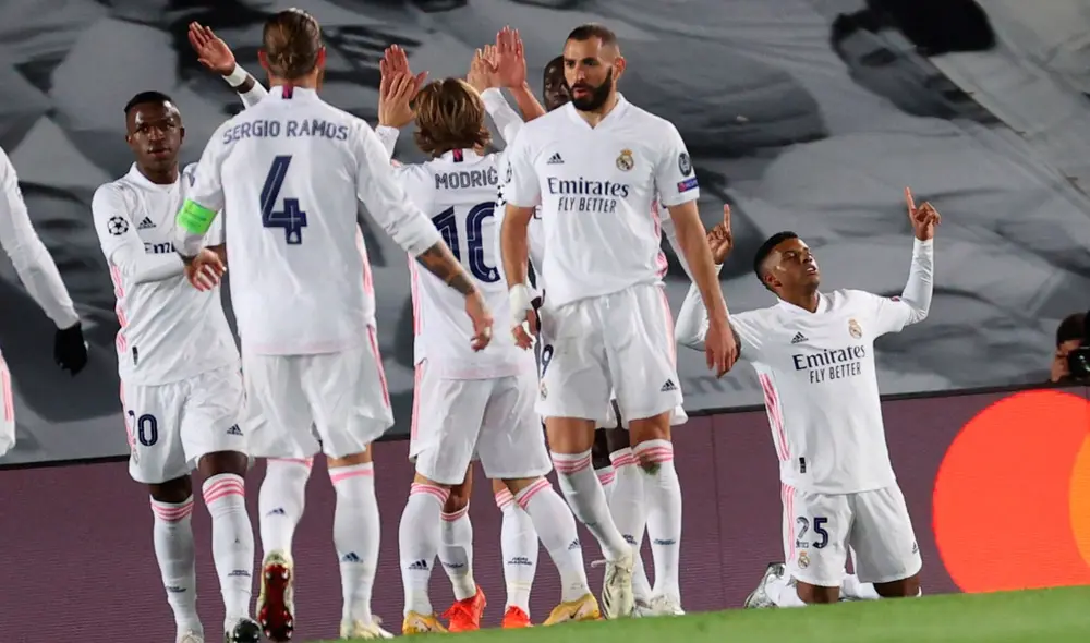 Real Madrid venció al Inter por la fecha 3 del grupo B de la Champions League. Foto: EFE