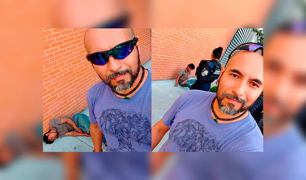 El ciclista causó controversia en las redes sociales. Foto: Twitter.