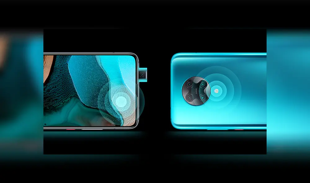 Redmi K30 Pro posee una cámara selfie retractil y un sistema de cuatro cámaras traseras. Redmi K30 Pro posee una cámara selfie retractil y un sistema de cuatro cámaras traseras.