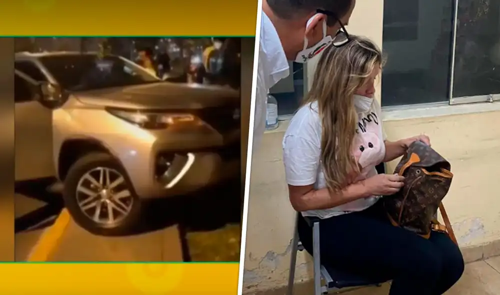 La presentadora de TV pidió disculpas públicas por conducir en estado de ebriedad e intentar huir de accidentes que causó la noche del domingo 13. Foto: composición de La República La presentadora de TV pidió disculpas públicas por conducir en estado de ebriedad e intentar huir de accidentes que causó la noche del domingo 13. Foto: composición de La República