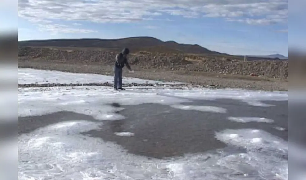 Arequipa: Población de Patahuasi soportó temperatura de 11 grados bajo cero Arequipa: Población de Patahuasi soportó temperatura de 11 grados bajo cero