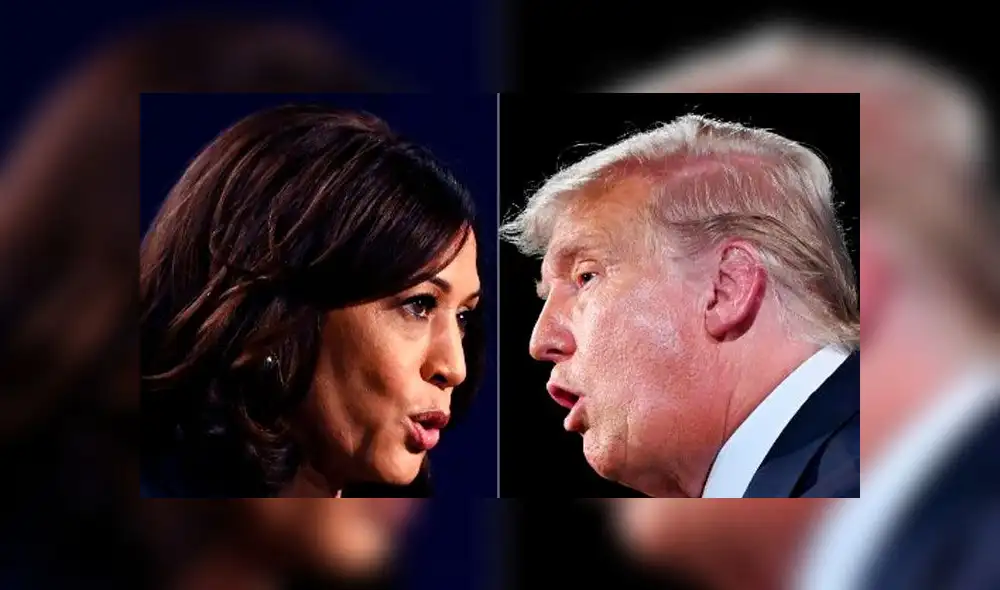 Kamala Harris, aspirante demócrata a la vicepresidente de EE.UU. y Donald Trump, actual mandatario. Foto: AFP Kamala Harris, aspirante demócrata a la vicepresidente de EE.UU. y Donald Trump, actual mandatario. Foto: AFP