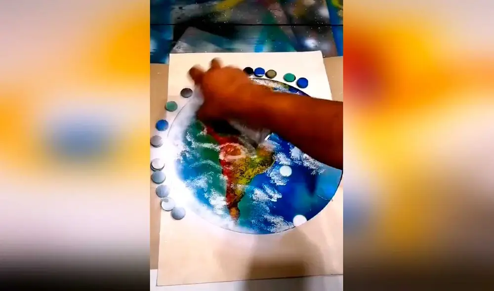 Desliza las imágenes para ver parte del proceso que tuvo que realizar el artista para hacer este increíble retrato de Goku. Foto: captura de TikTok/@gueybrel Desliza las imágenes para ver parte del proceso que tuvo que realizar el artista para hacer este increíble retrato de Goku. Foto: captura de TikTok/@gueybrel