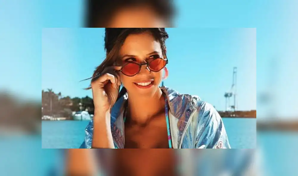 María Pía Copello bromea con "embarazo" para hacer auspicio [VIDEO]