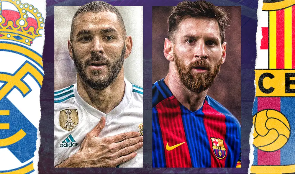 Real Madrid vs Barcelona por fecha 30 de LaLiga Santander. Foto: composición GLR Real Madrid vs Barcelona por fecha 30 de LaLiga Santander. Foto: composición GLR