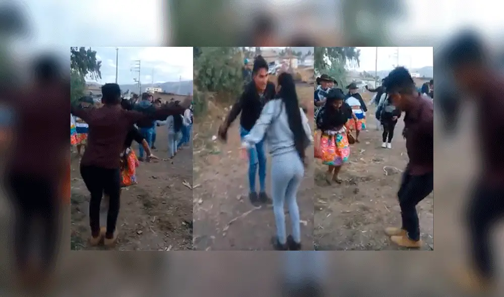 Jóvenes que fueron captados bailando huaylas generan la admiración de usuarios en redes [VIDEO]