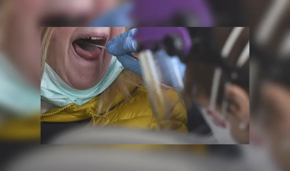 El 8 de septiembre se le practicó un test al presentar síntomas de coronavirus. Foto: AFP/referencial