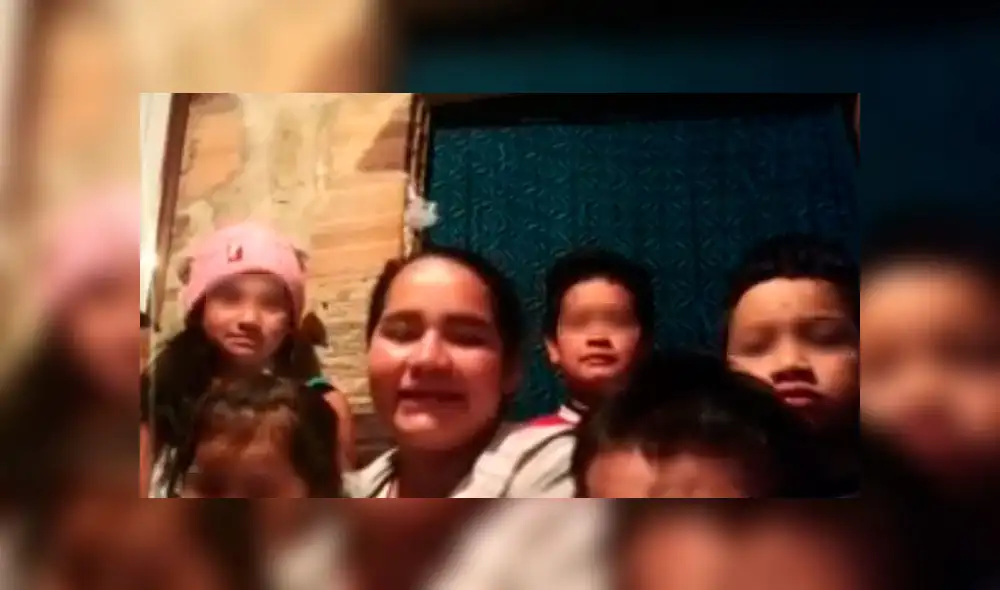 La mujer indicó que usa su celular para sus cinco hijos. (Fuente: Caracol) La mujer indicó que usa su celular para sus cinco hijos. (Fuente: Caracol)