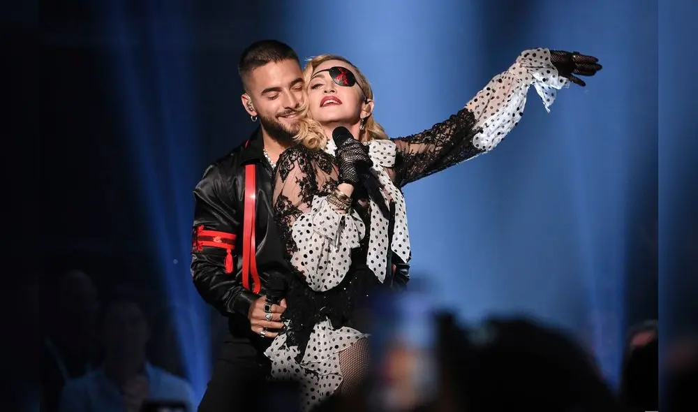 Maluma y Madonna como "Madame X"