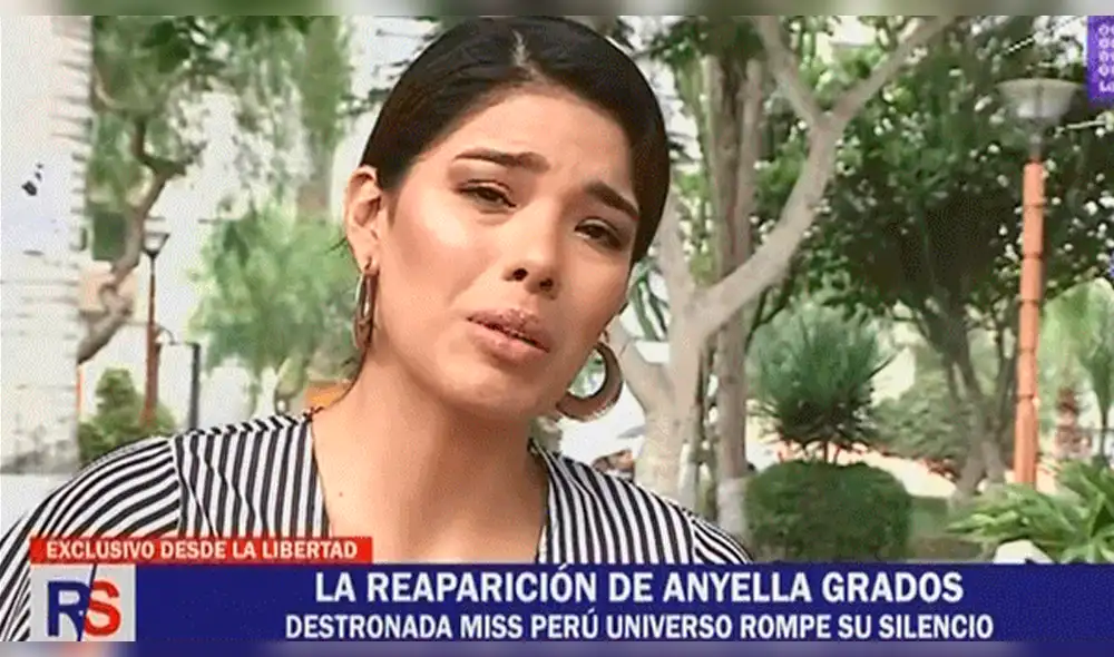 Anyella Grados se refugia en Dios tras escándalo por el que perdió corona de Miss Perú