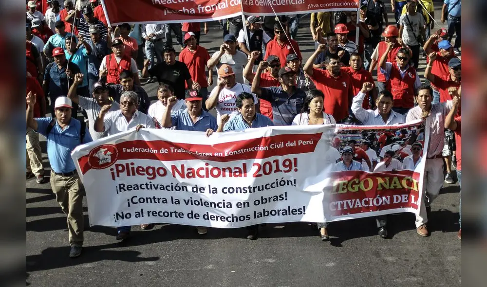  CGTP marcharon contra la reforma laboral [FOTOS]