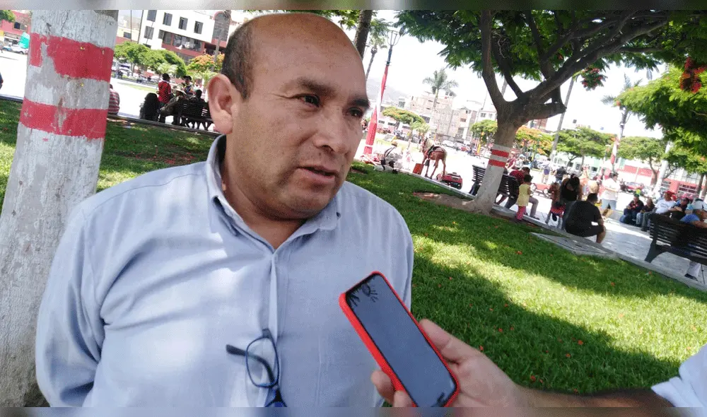 Idelfonso Espinoza Cano, presidente del Comité Cívico de Lucha contra la Corrupción y Rescate Moral de Áncash.