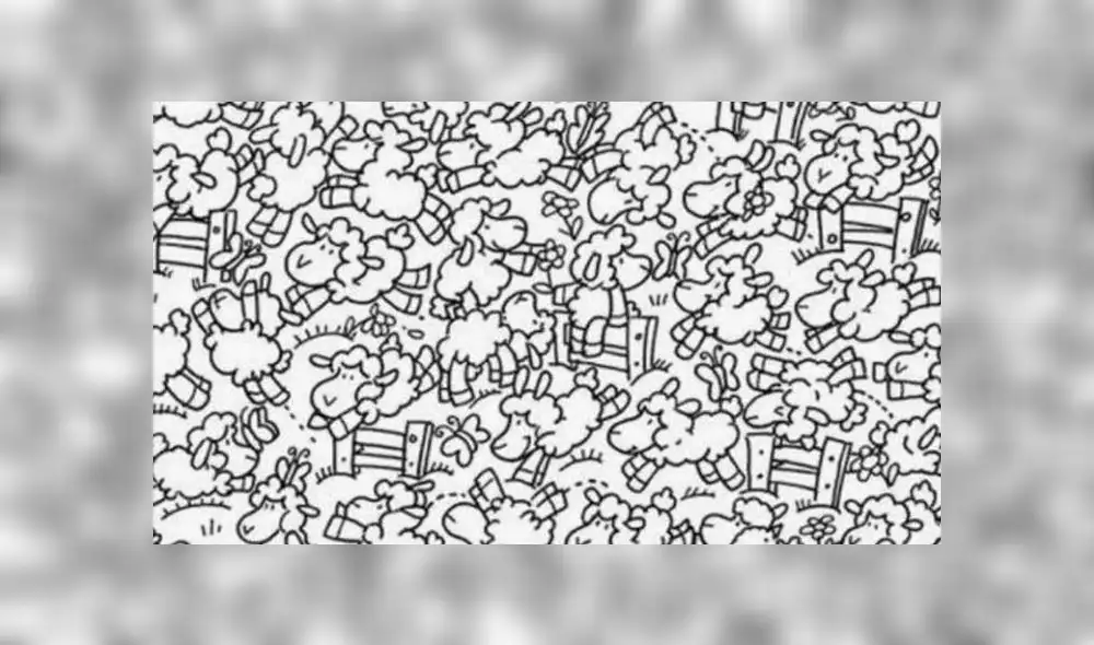 Este complicado reto visual ha puesto en aprietos a gran cantidad de personas en redes sociales. Foto: Facebook Este complicado reto visual ha puesto en aprietos a gran cantidad de personas en redes sociales. Foto: Facebook