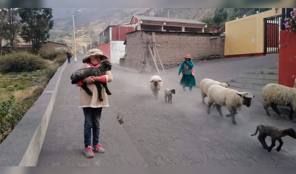 Moquegua: Inicia éxodo de miles de afectados por el volcán Ubinas / Moquegua: Inicia éxodo de miles de afectados por el volcán Ubinas /