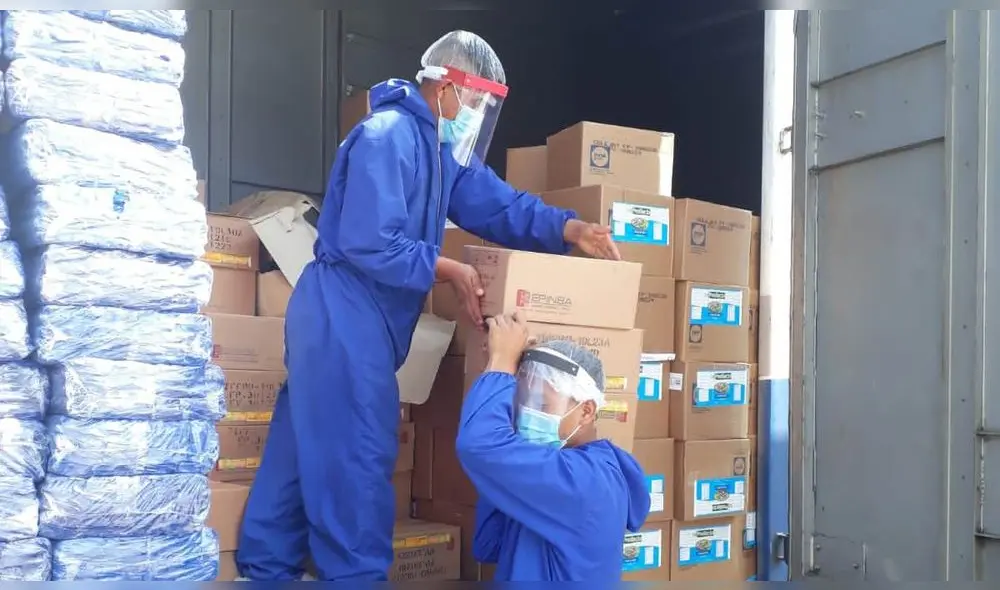 Hasta el momento Qali warma ha entregado más de 100 toneladas de alimentos. Foto Difusión Hasta el momento Qali warma ha entregado más de 100 toneladas de alimentos. Foto Difusión